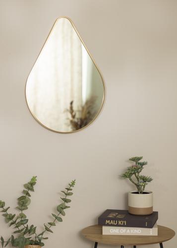 Buy Mirror Water Drop Gold 51x71 Cm Here BGASTORE UK