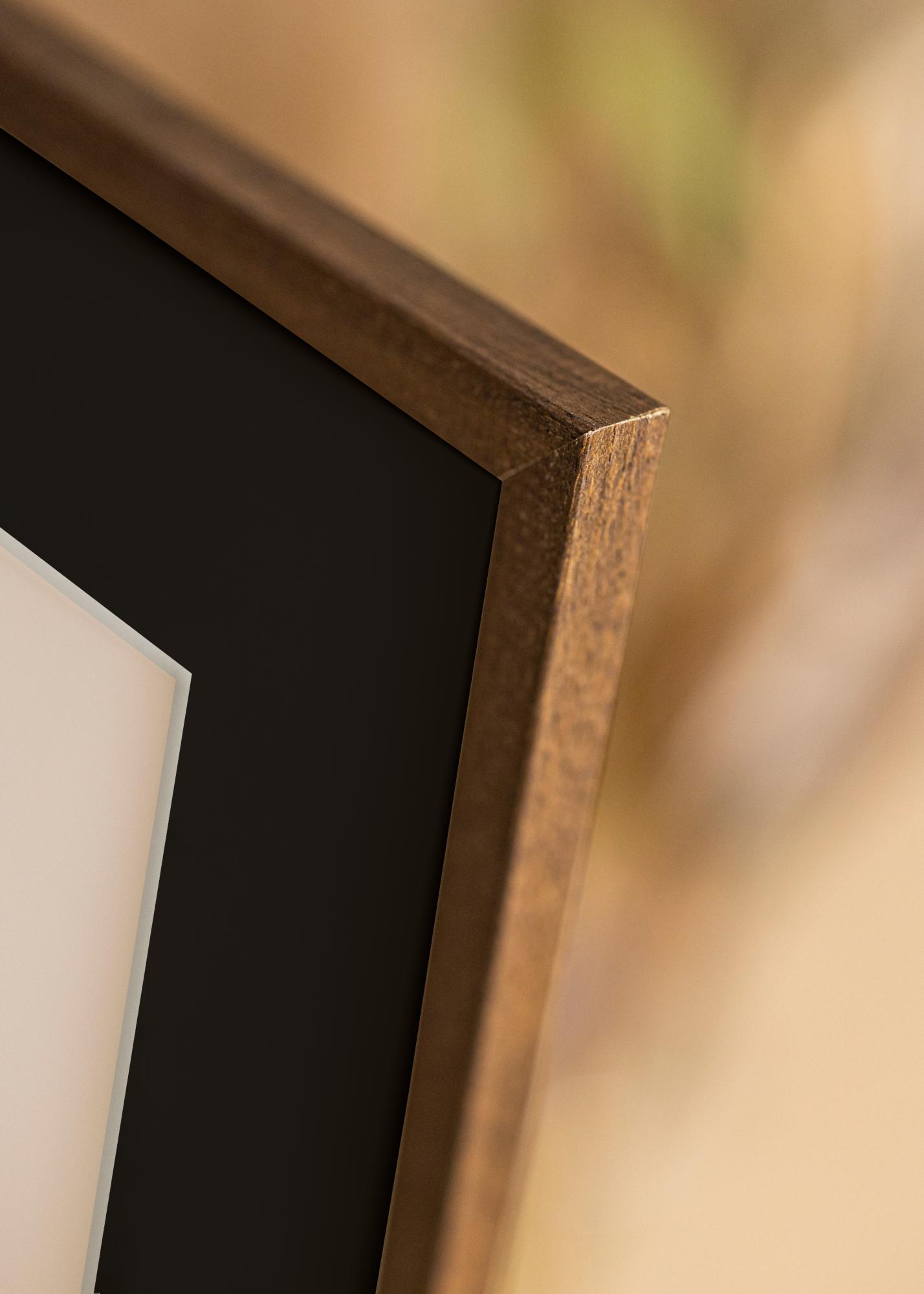 Buy Frame Edsbyn Walnut X Cm Picture Mount Black X Cm Here