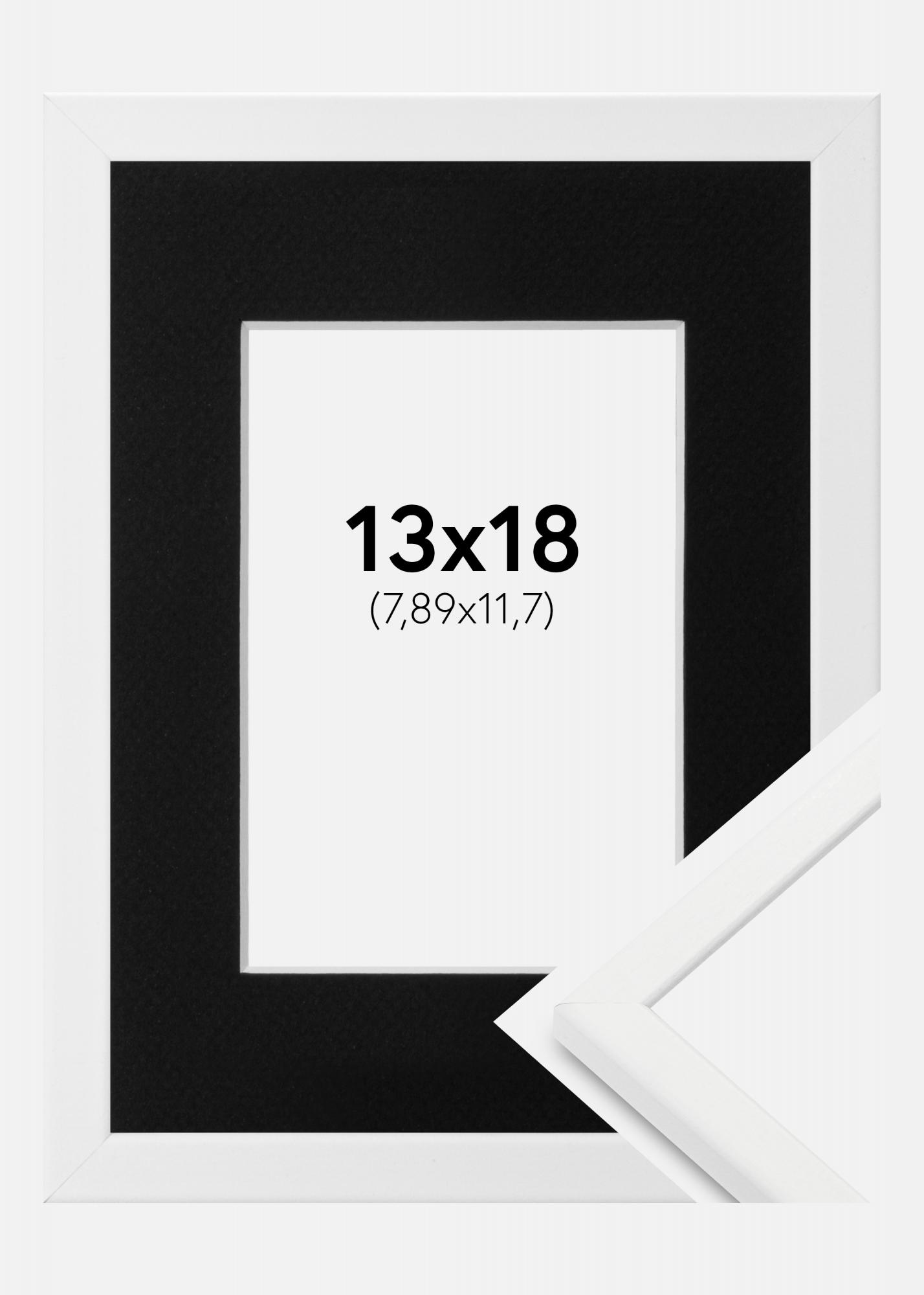 Buy Frame Kaspar White 13x18 Cm Picture Mount Black 3 5x5 Inches Here