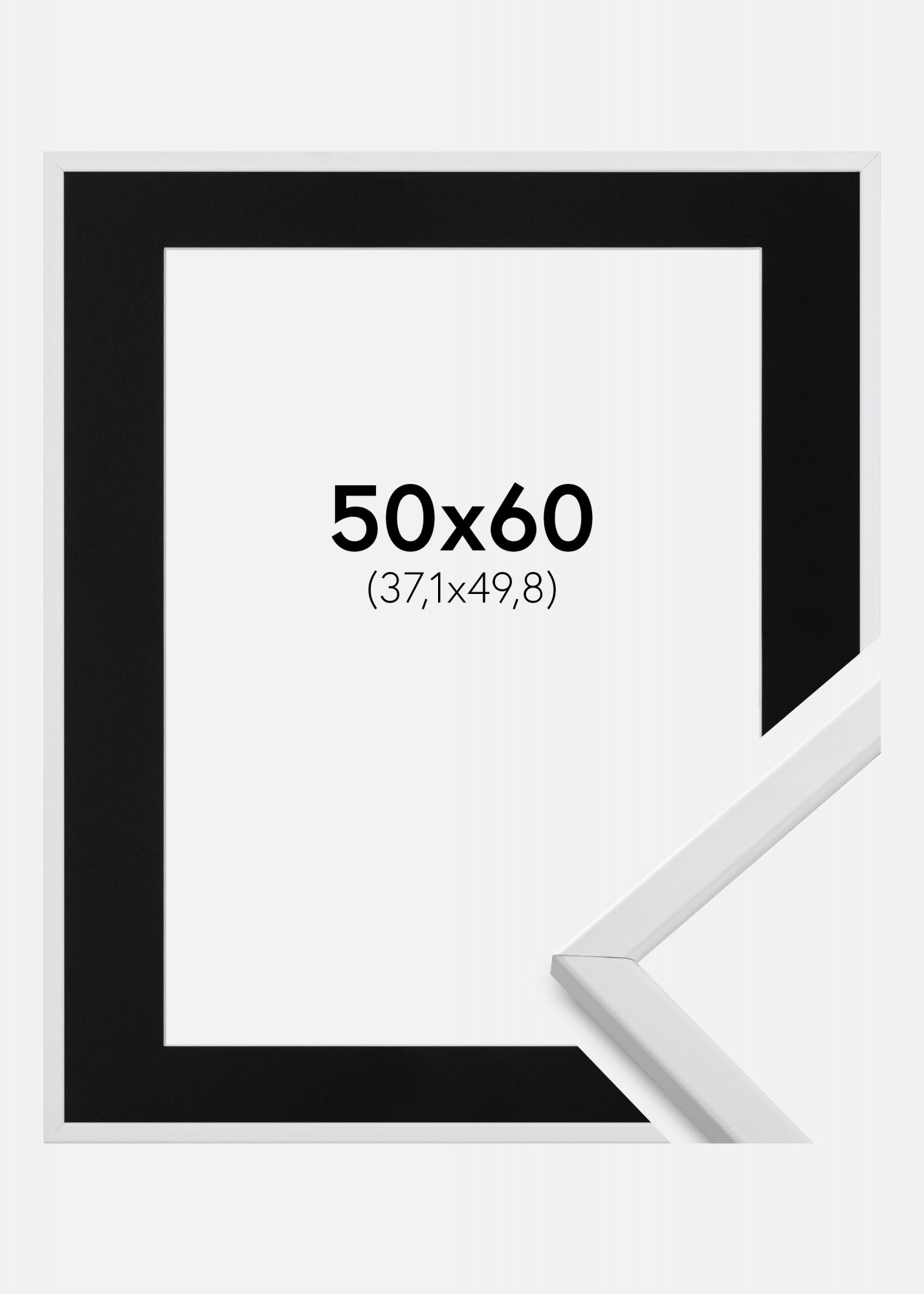 Buy Frame Galant White 50x60 cm - Picture Mount Black 15x20 inches here ...