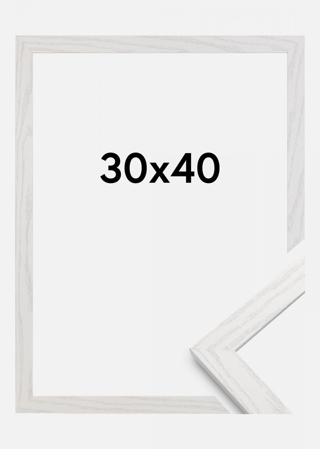 30x40 white deals frame