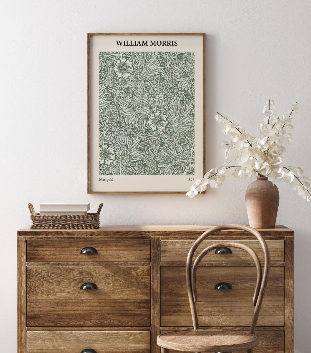 Buy William Morris - Marigold Poster Here - BGASTORE.UK