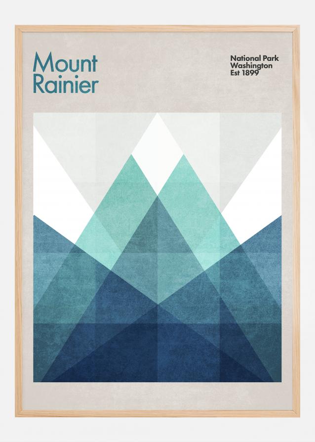 Bildverkstad Mount Rainier Poster