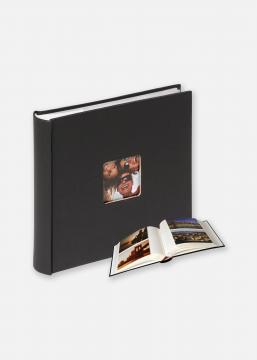 Walther Design Photo Album Fun 30x30cm Black 100 Pages Book-bound Sticky  Album~