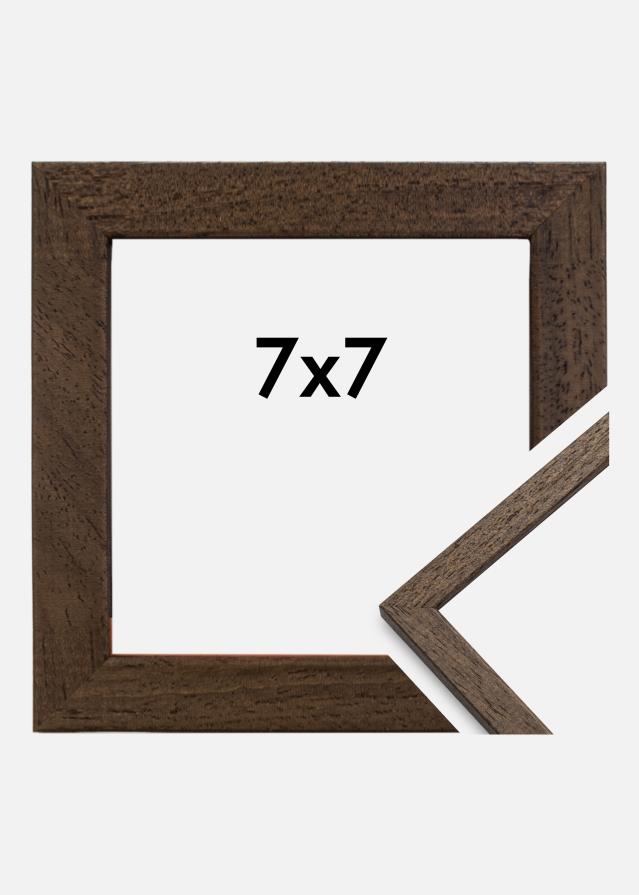 Galleri 1 Frame Edsbyn Acrylic glass Walnut 7x7 cm