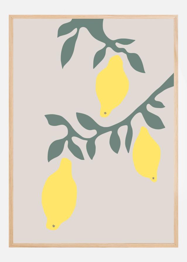 Bildverkstad Lemons Poster