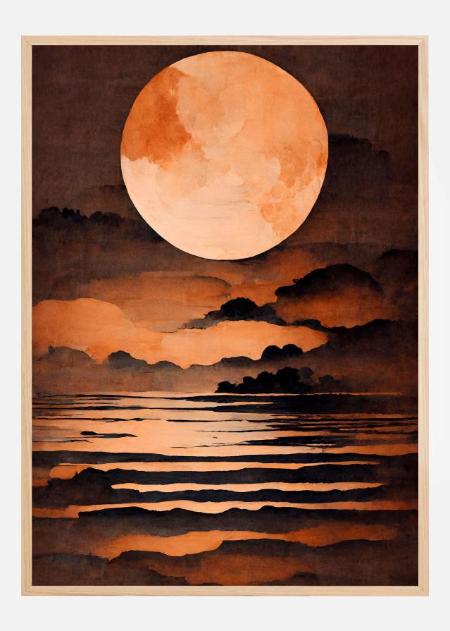 Bildverkstad Full Moon Poster