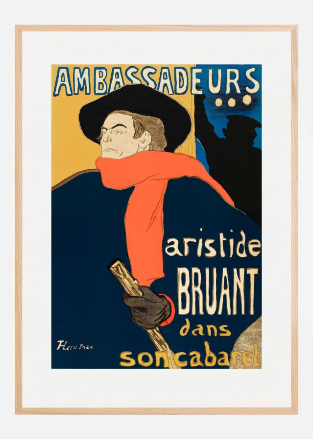 Bildverkstad Ambassadeurs Aristide Bruant Dans Son Cabaret (1892) Poster