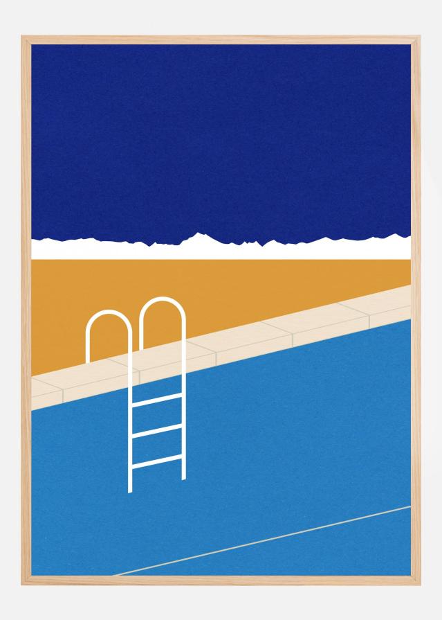 Bildverkstad Desert Pool Poster