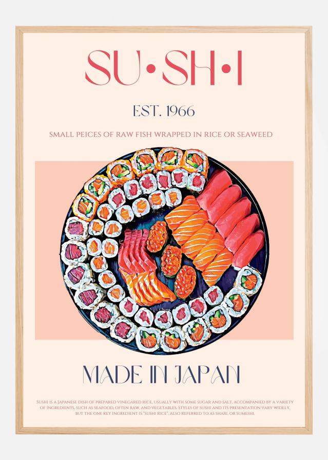 Bildverkstad Sushi Poster