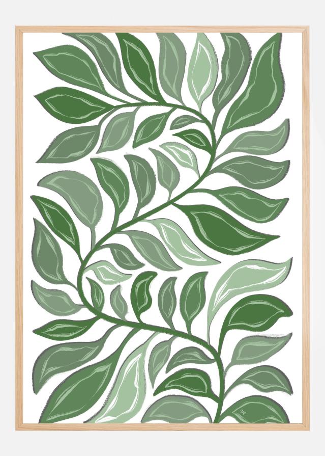 Bildverkstad Green Plant Poster