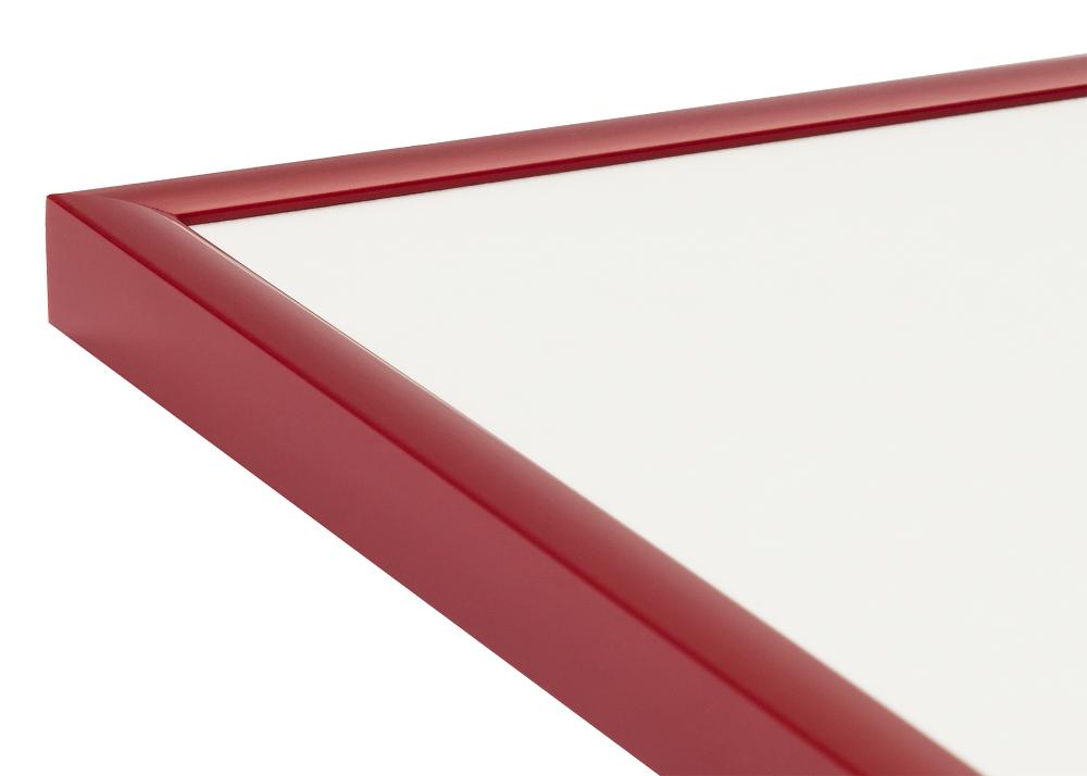 Ram med passepartou Frame New Lifestyle Red 70x100 cm - Mounts White 61x91.5 cm