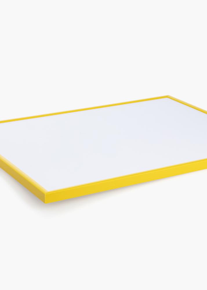 Ram med passepartou Frame New Lifestyle Yellow 40x50 cm - Mounts White 31x41 cm