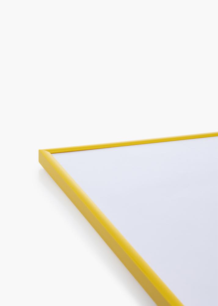 Ram med passepartou Frame New Lifestyle Yellow 40x50 cm - Mounts White 31x41 cm