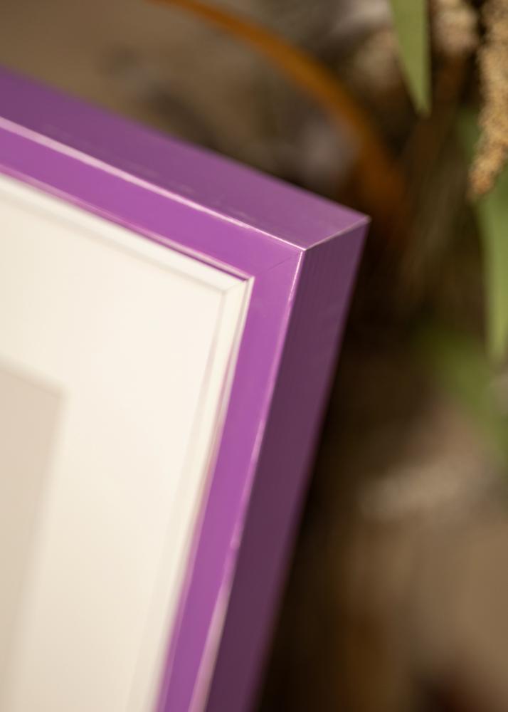 Ram med passepartou Frame Diana Purple 20x25 cm - Mounts White 14x18 cm