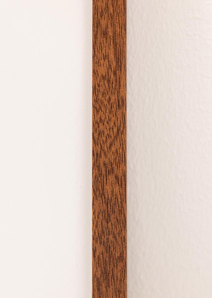 Ram med passepartou Frame Modern Warm Brown 20x30 cm - Mounts White 10x21 cm