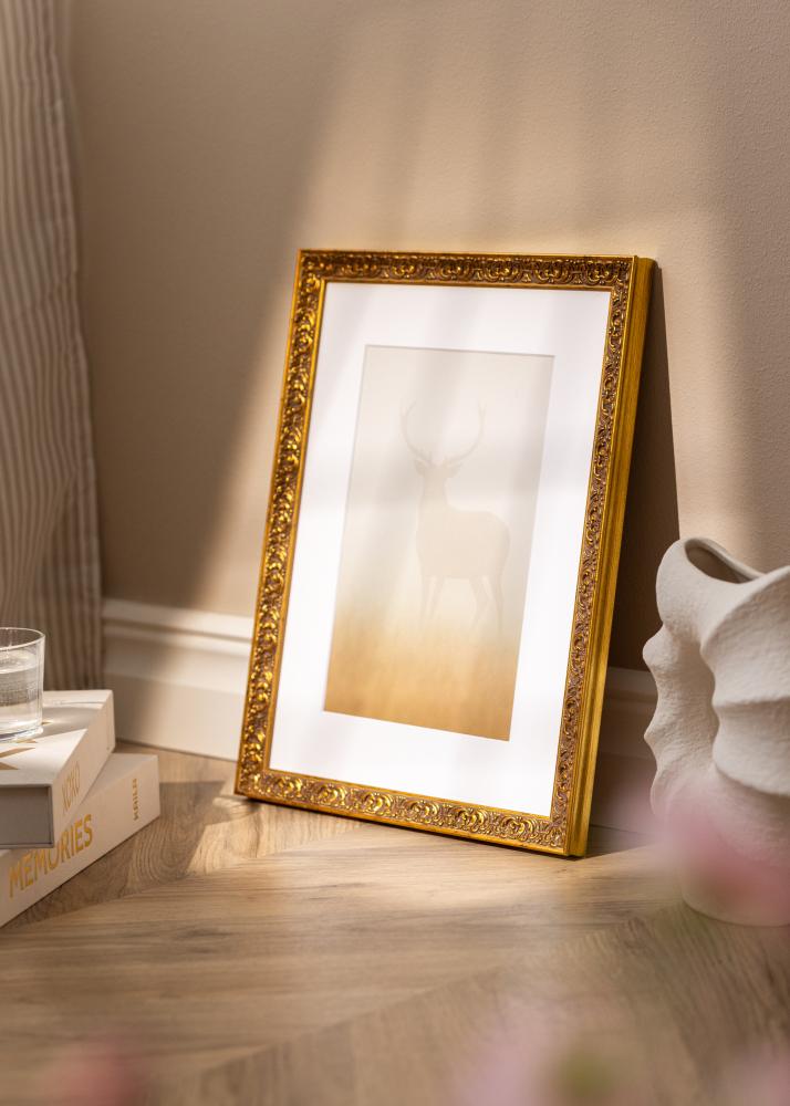 Ramverkstad Frame Amber Acrylic Glass Gold 29.7x42 cm (A3)