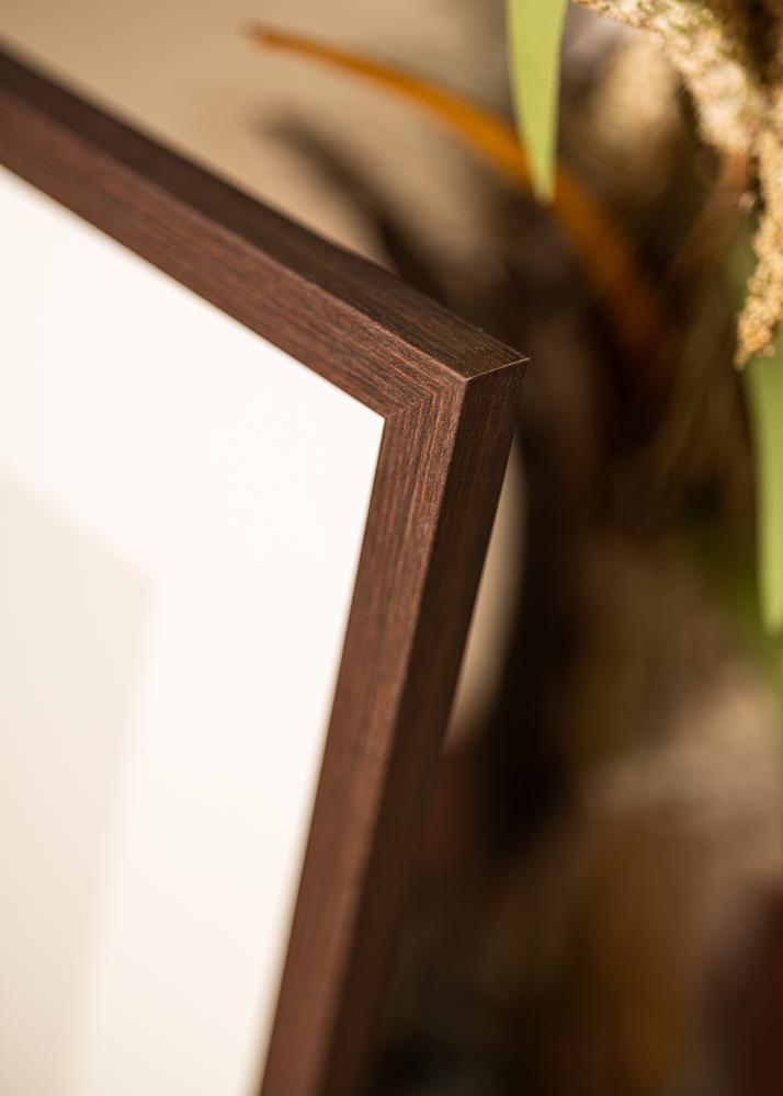 BGA Frame Modern Acrylic Glass Walnut 20x30 cm