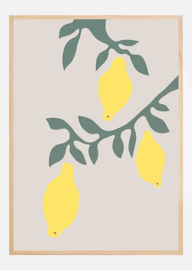 Bildverkstad Lemons Poster