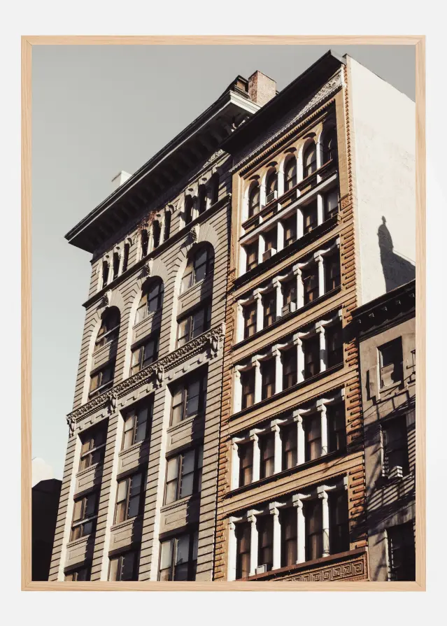 Bildverkstad New York City Building Poster