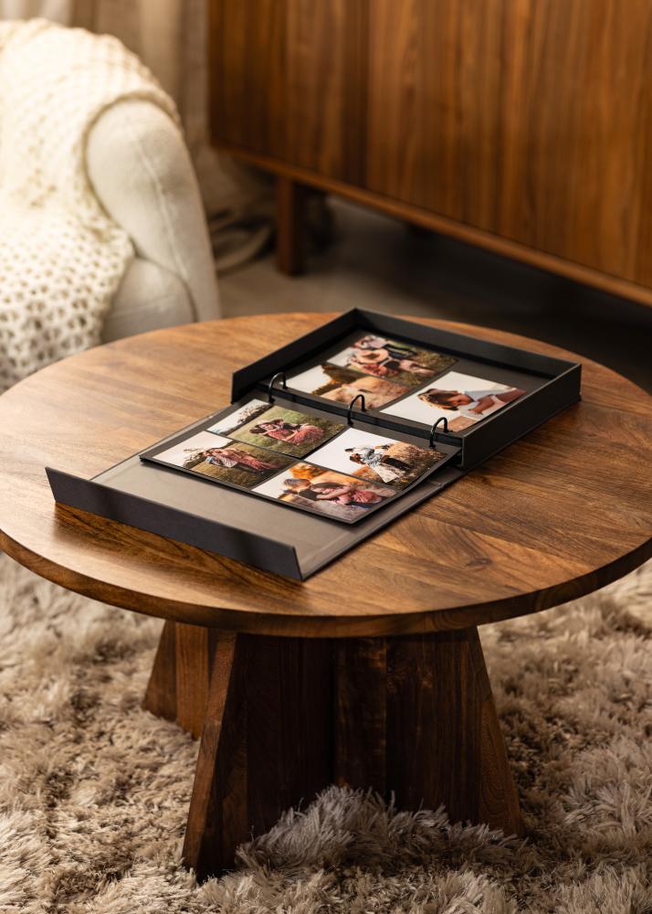 KAILA KAILA PHOTO ALBUM Black - Coffee Table Photo Album (60 Black Pages)