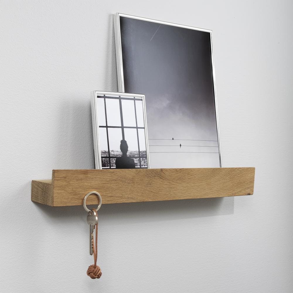 By Wirth Magnet Shelf Oiled Oak 60 cm