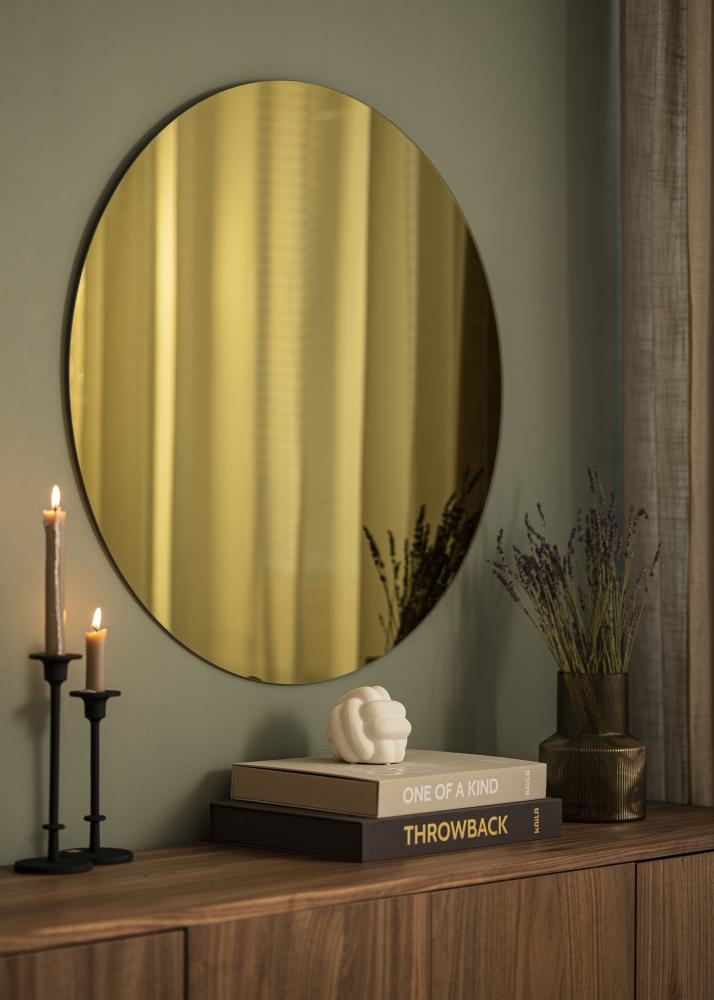 KAILA KAILA Round Mirror Gold 80 cm Ø