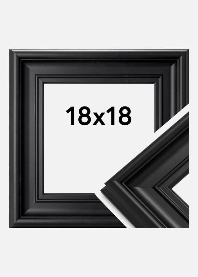 Ramverkstad Frame Mora Premium Black 18x18 cm