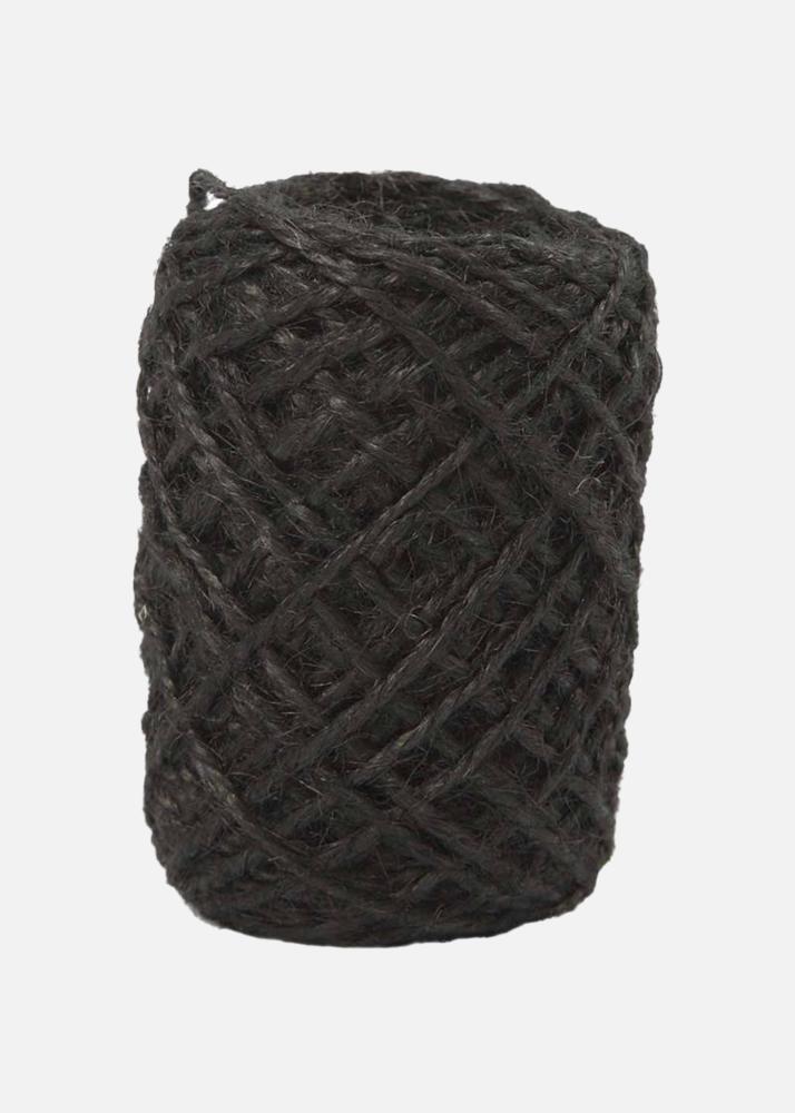 Creativ Company Natural Hemp Twine Black