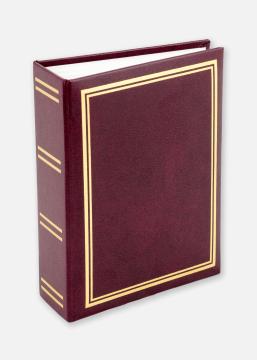 Focus Exclusive Line Minimax Photo Album Maroon - 100 Pictures in 11x15 cm