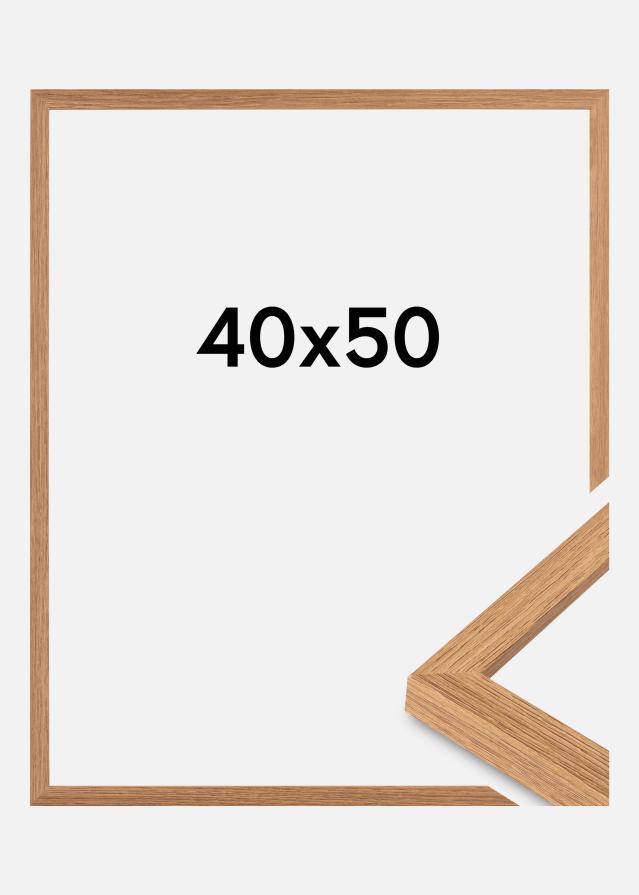 BGA Frame Modern Acrylic Glass Teak 40x50cm