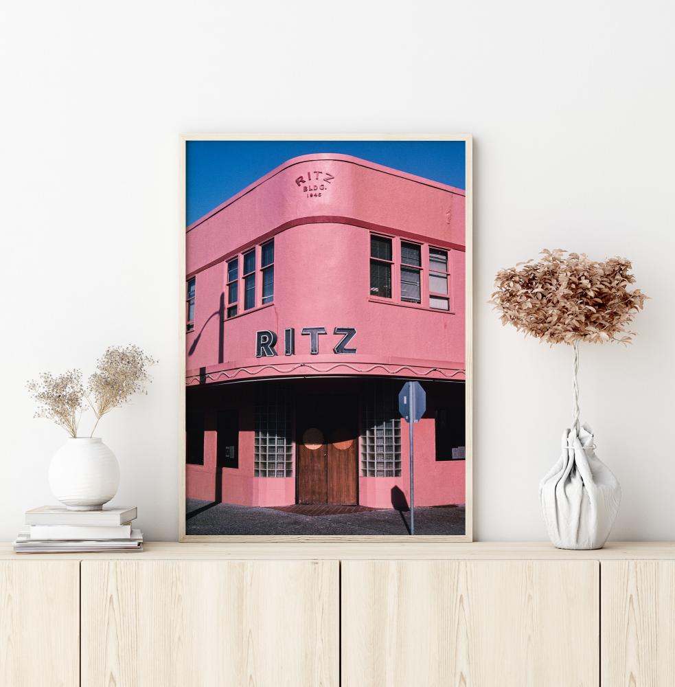 Bildverkstad Pink Ritz Poster