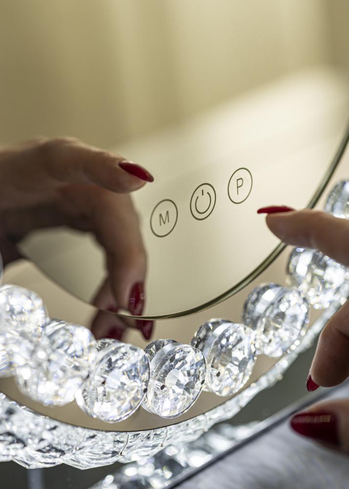 KAILA KAILA Make-up Mirror Crystal LED 46x58 cm