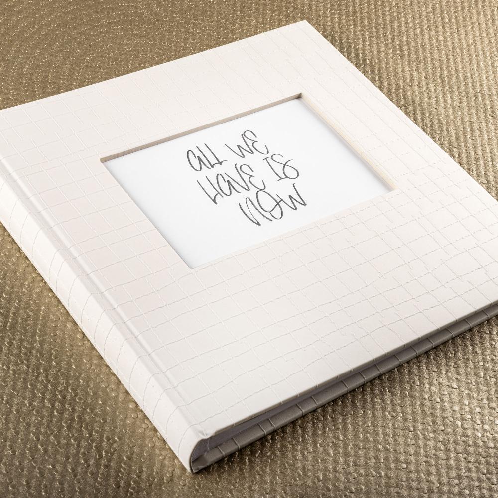 Walther Allround Album White - 22.5x24 cm (40 White pages / 20 sheets)