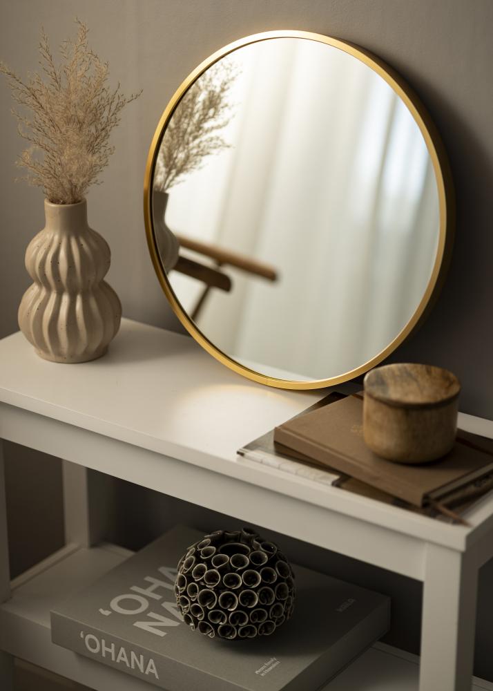 KAILA KAILA Round Mirror - Edge Gold 40 cm Ø