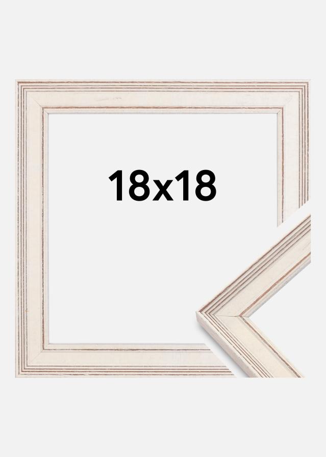 Galleri 1 Frame Shabby Chic White 18x18 cm