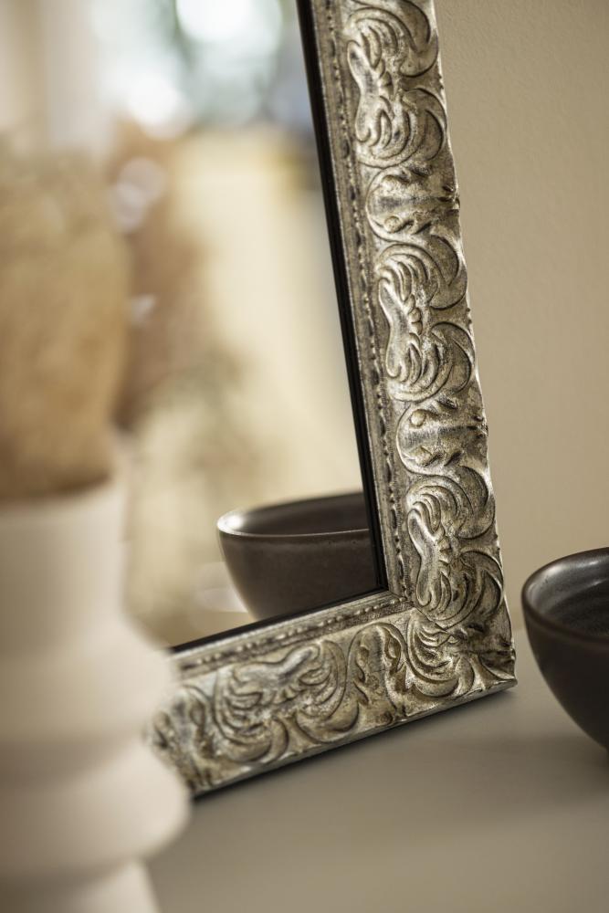 Ramverkstad Mirror Durham Silver - Custom Size