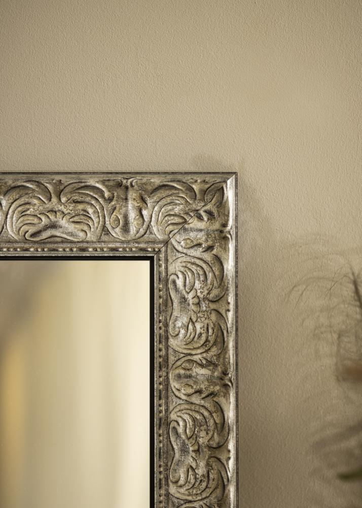 Ramverkstad Mirror Durham Silver - Custom Size