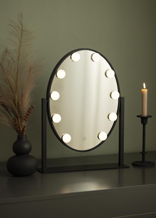 KAILA KAILA Make-up mirror IV Black - 34x47 cm