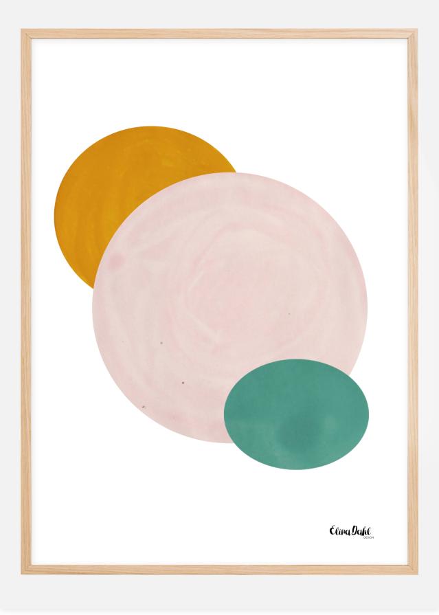 Bildverkstad Abstract Circle Poster