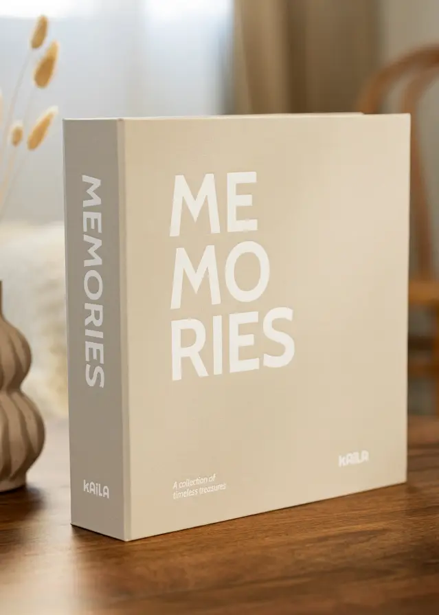 BGA KAILA Fotoalbum Memories Grey - 1000 Pictures 10x15 cm