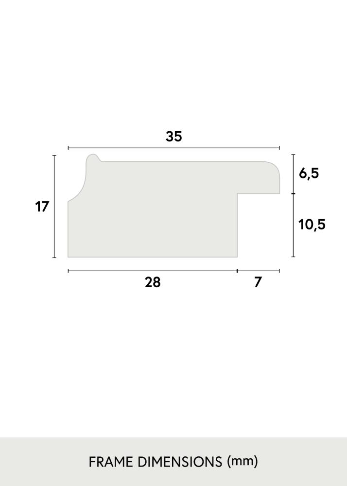 Artlink Frame Grace Acrylic Glass Silver 42x59.4 cm (A2)