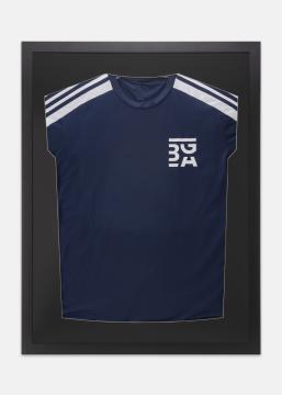 ID Factory Frame Jersey Box Acrylic glass Black 60x80 cm