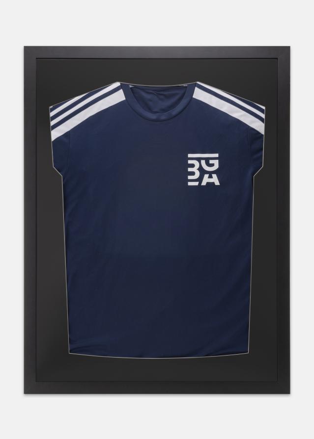 ID Factory Frame Jersey Box Acrylic glass Black 60x80 cm