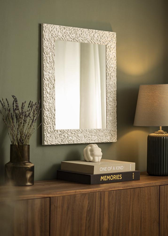 Ramverkstad Mirror Westminster White - Custom Size