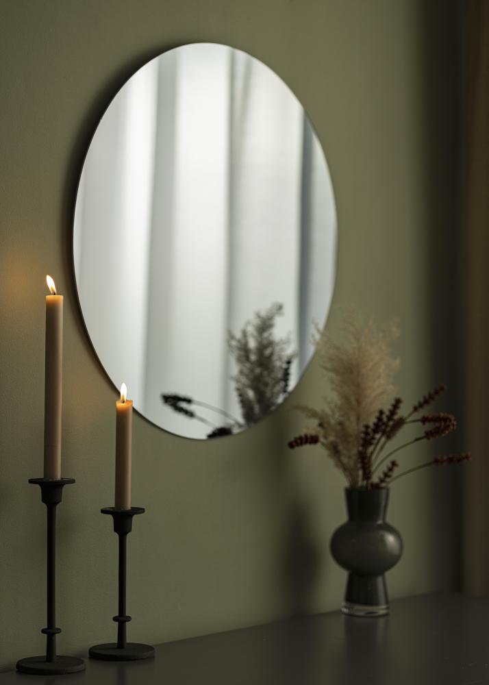 KAILA KAILA Round Mirror Smoked Grey 60 cm Ø