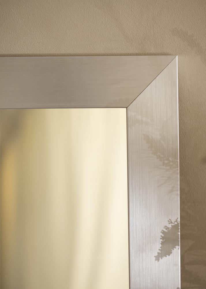 Ramverkstad Mirror Dover Smooth Silver - Custom Size