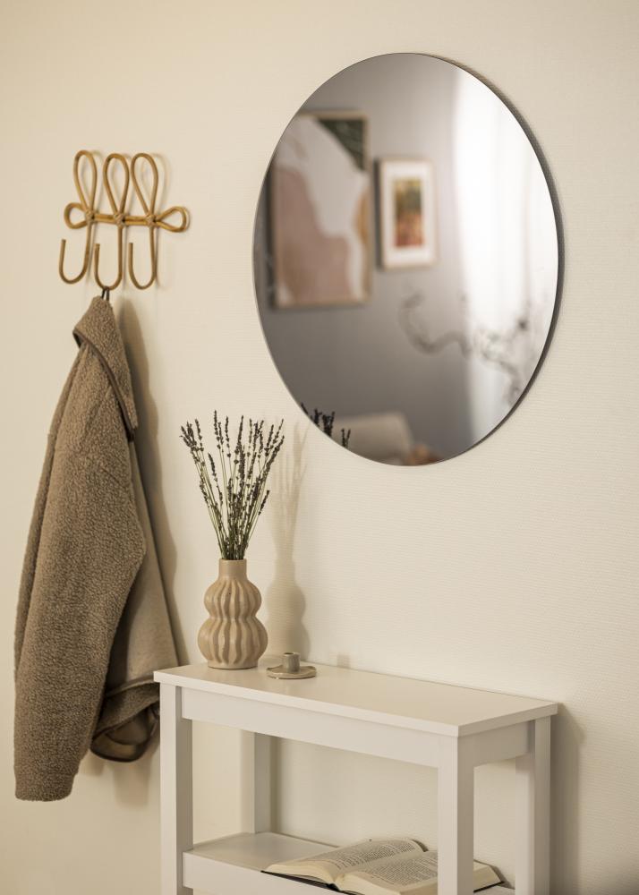 KAILA KAILA Round Mirror Smoked Grey 70 cm Ø