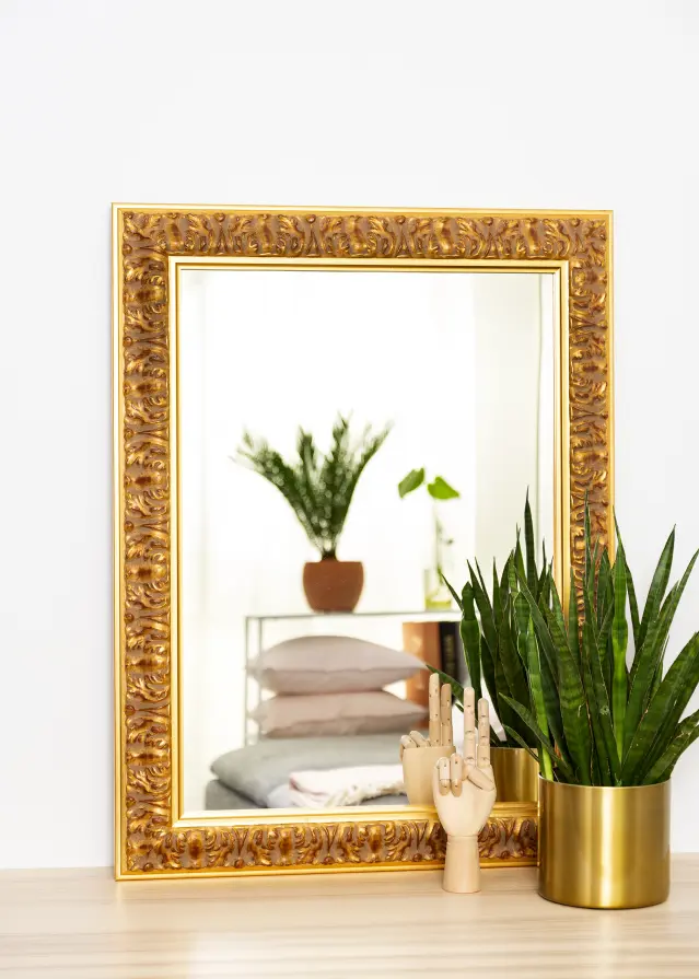 Bubola e Naibo Mirror Baroque Gold 67x87 cm