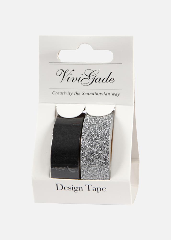 Creativ Company Washi Tape Black - 15 mm